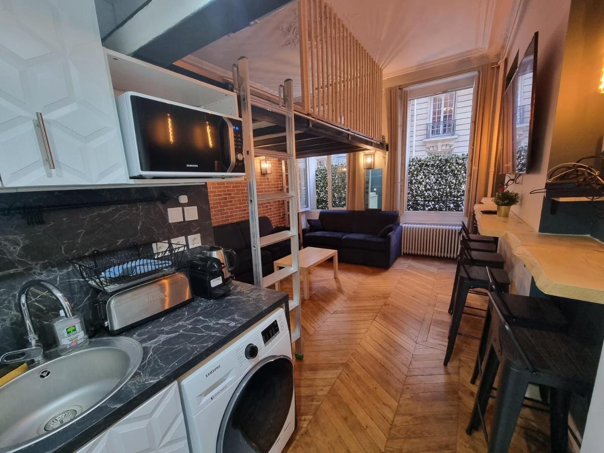 Beautiful Mini Loft Near Saint-Lazare Aparthotel ปารีส ภายนอก รูปภาพ